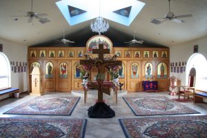 church and cruscifiction